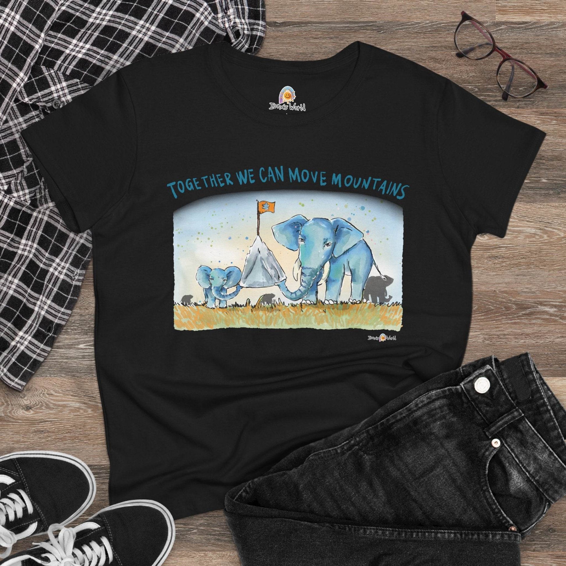 TOGETHER WE CAN MOVE MOUNTAINS - WOMEN'S SHIRT - Iona's World