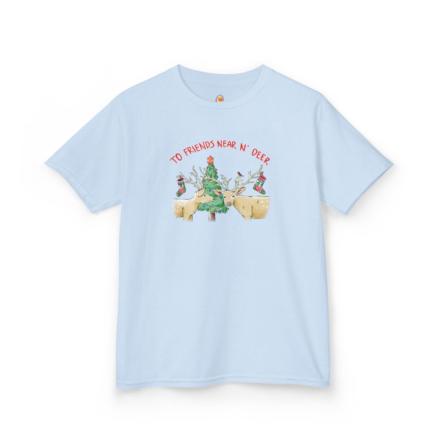 TO FRIENDS NEAR N' DEER - HOLIDAY KID'S SHIRT