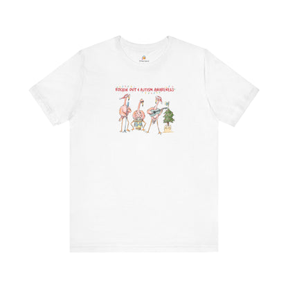 ROCKIN' OUT 4 AUTISM AWARENESS - HOLIDAY UNISEX TEE