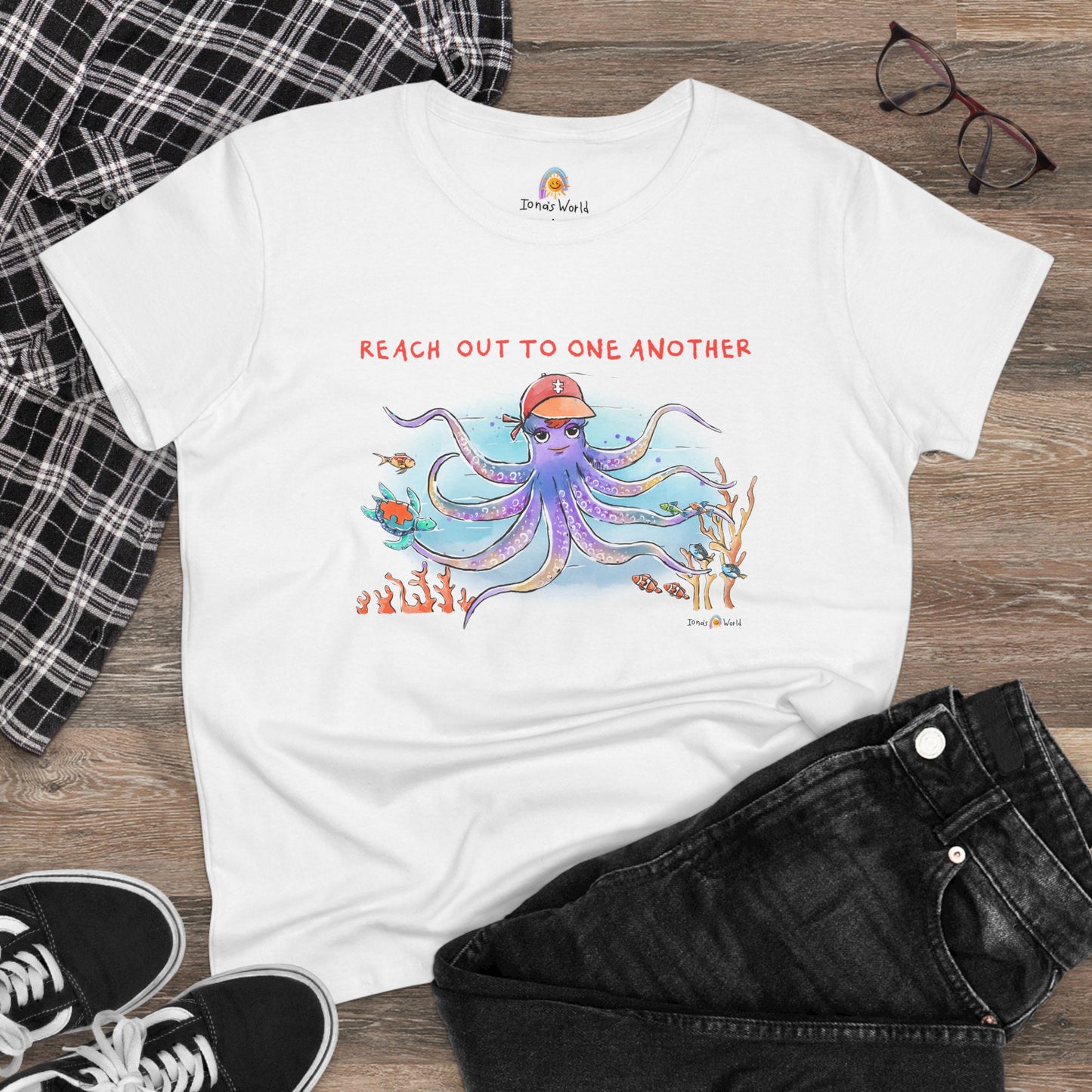 REACH OUT TO ONE ANOTHER - WOMEN'S SHIRT