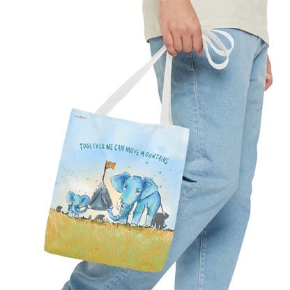 TOGETHER WE CAN MOVE MOUNTAINS - TOTE BAG