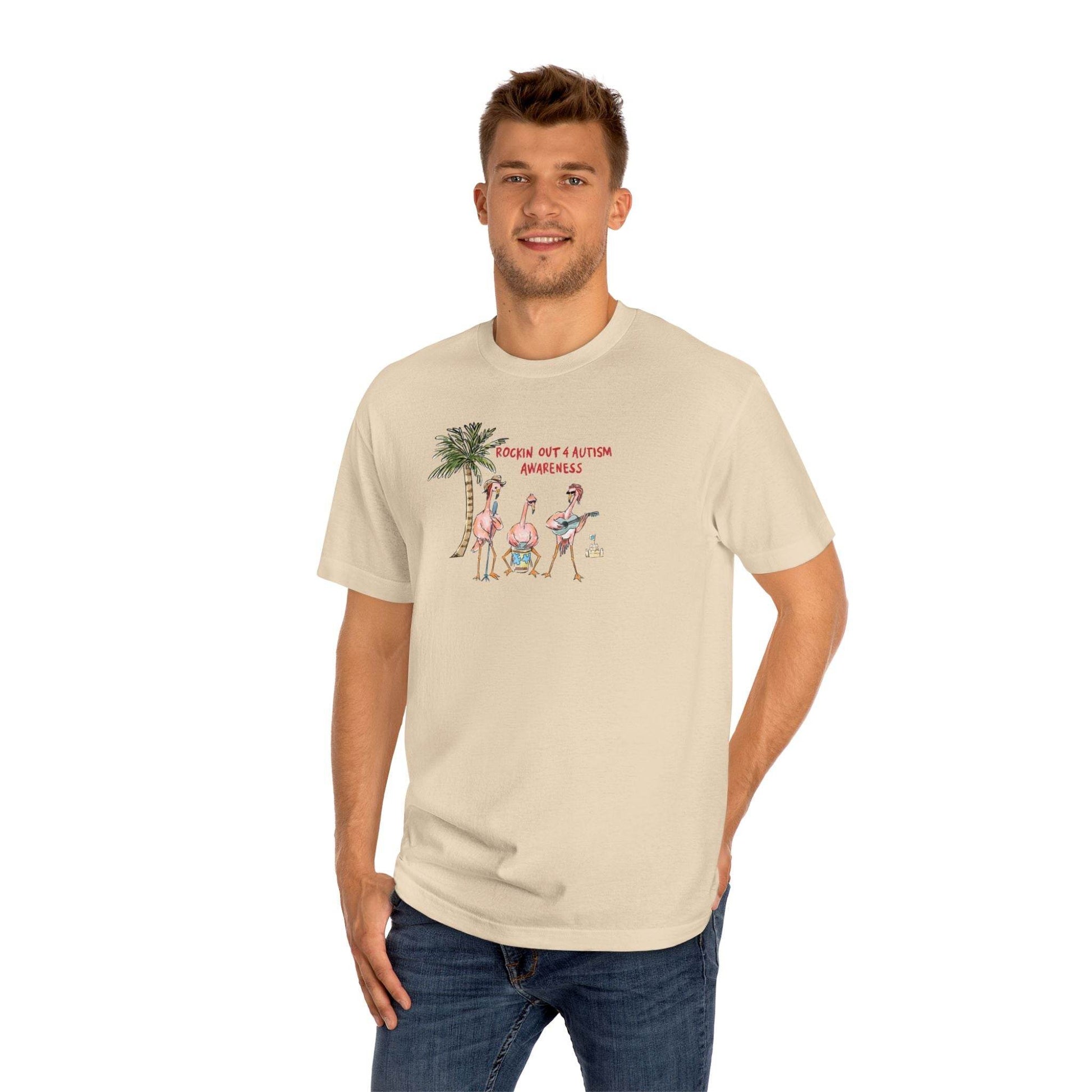 ROCKIN' OUT 4 AUTISM AWARENESS - UNISEX TEE - Iona's World