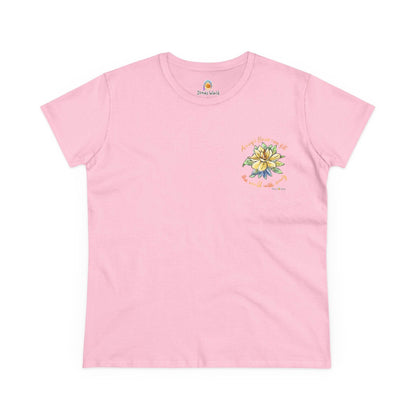 A SINGLE FLOWER CAN FILL THE WORLD WITH BEAUTY - WOMEN'S SHIRT - Iona's World