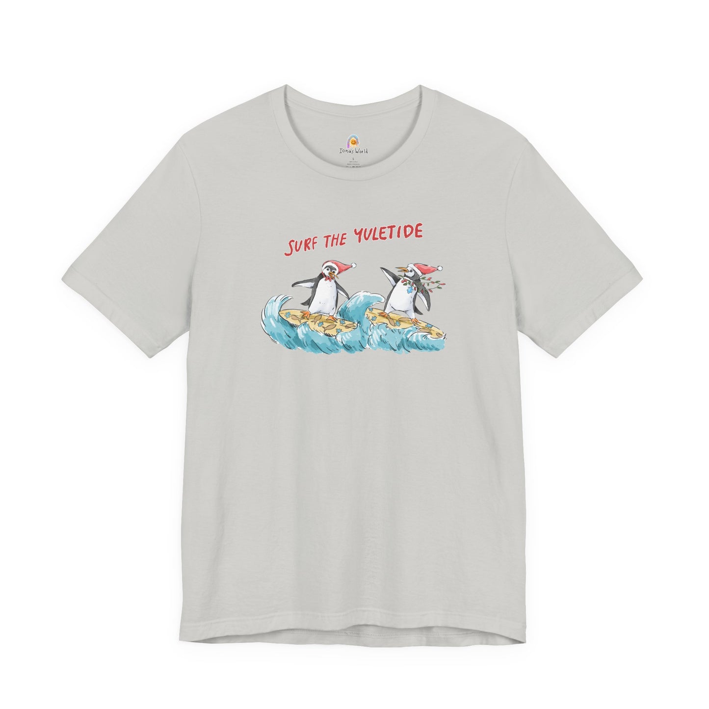 SURF THE YULETIDE - HOLIDAY UNISEX TEE