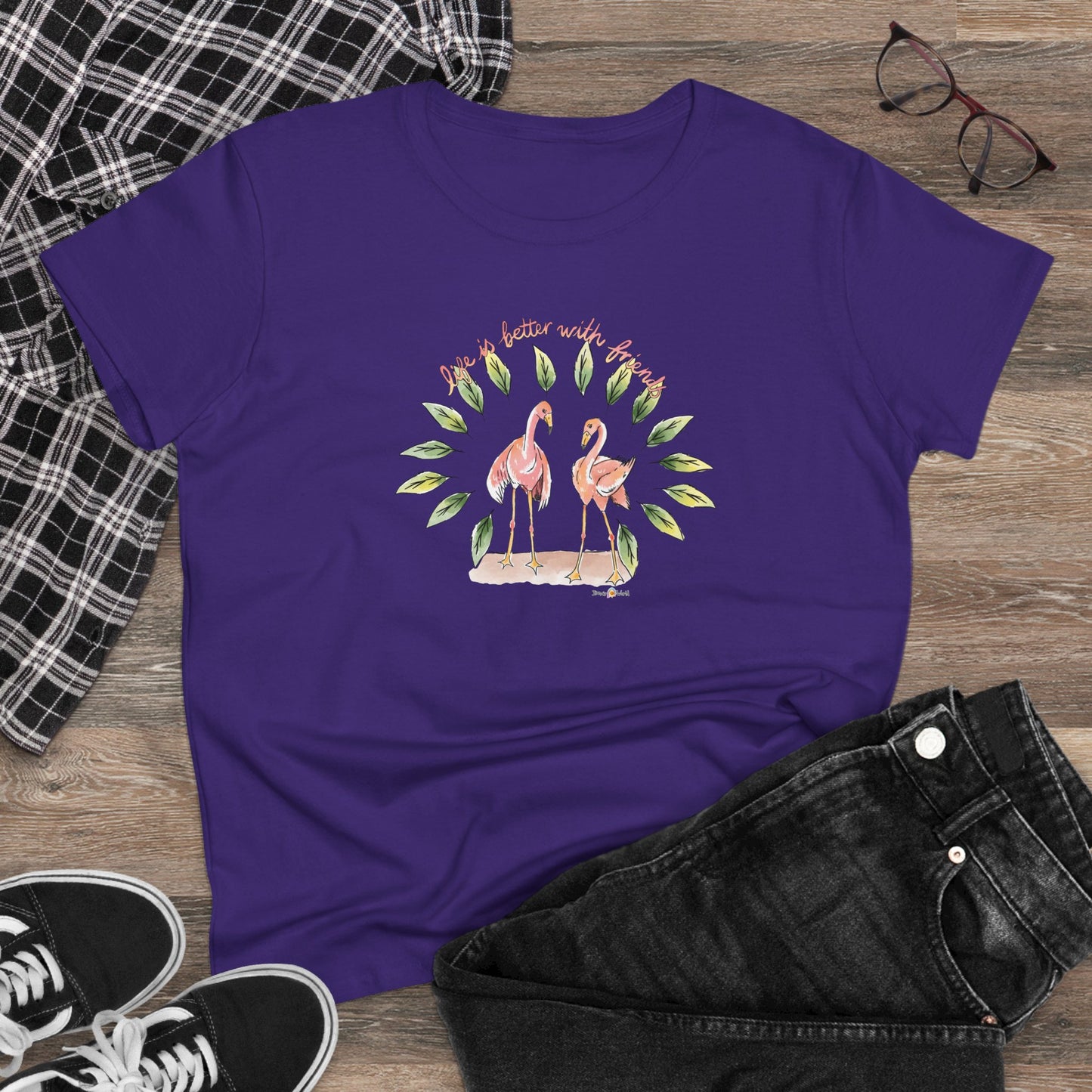 LIFE IS BETTER WITH FRIENDS - WOMEN'S SHIRT