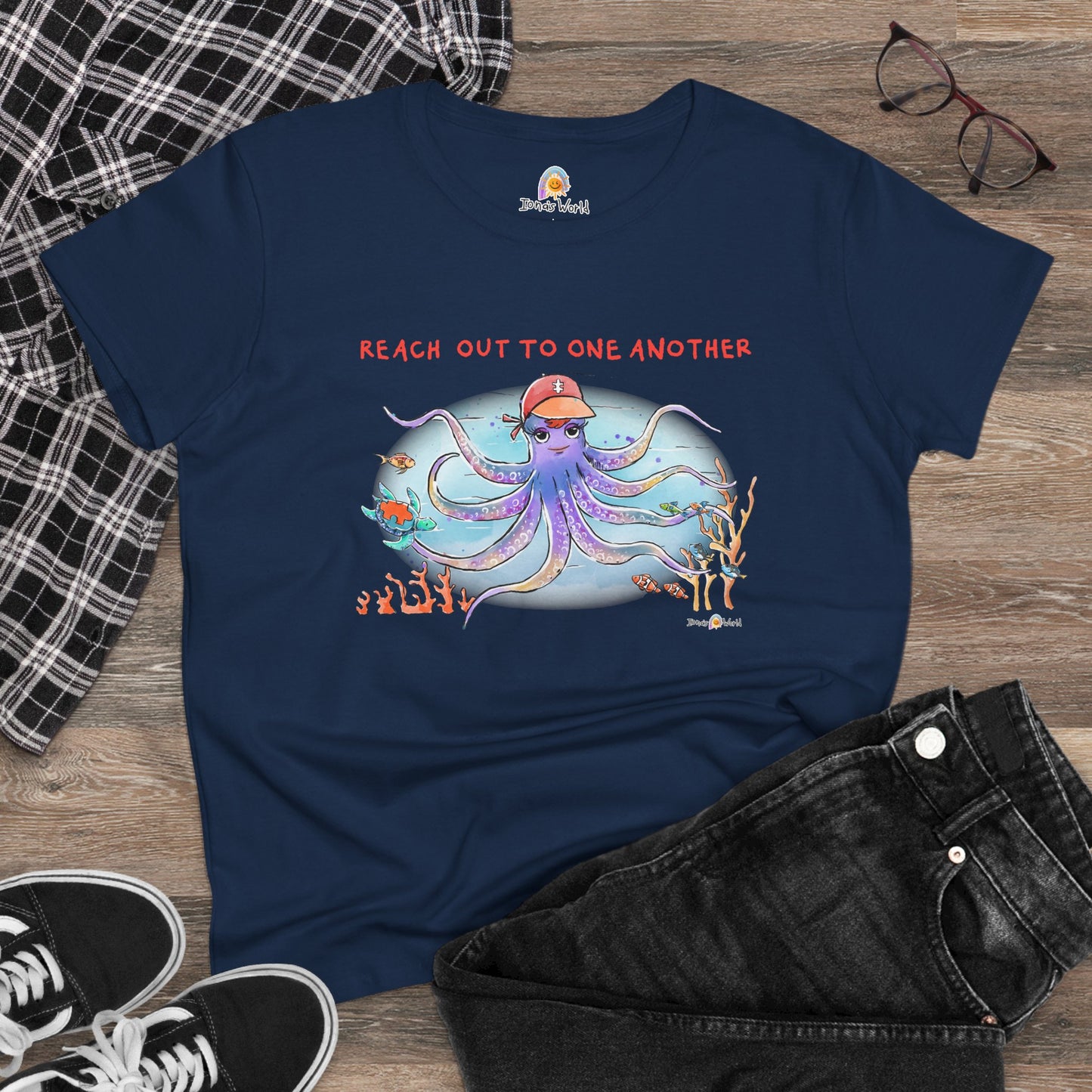 REACH OUT TO ONE ANOTHER - WOMEN'S SHIRT