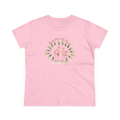 LIFE IS BETTER WITH FRIENDS - WOMEN'S SHIRT