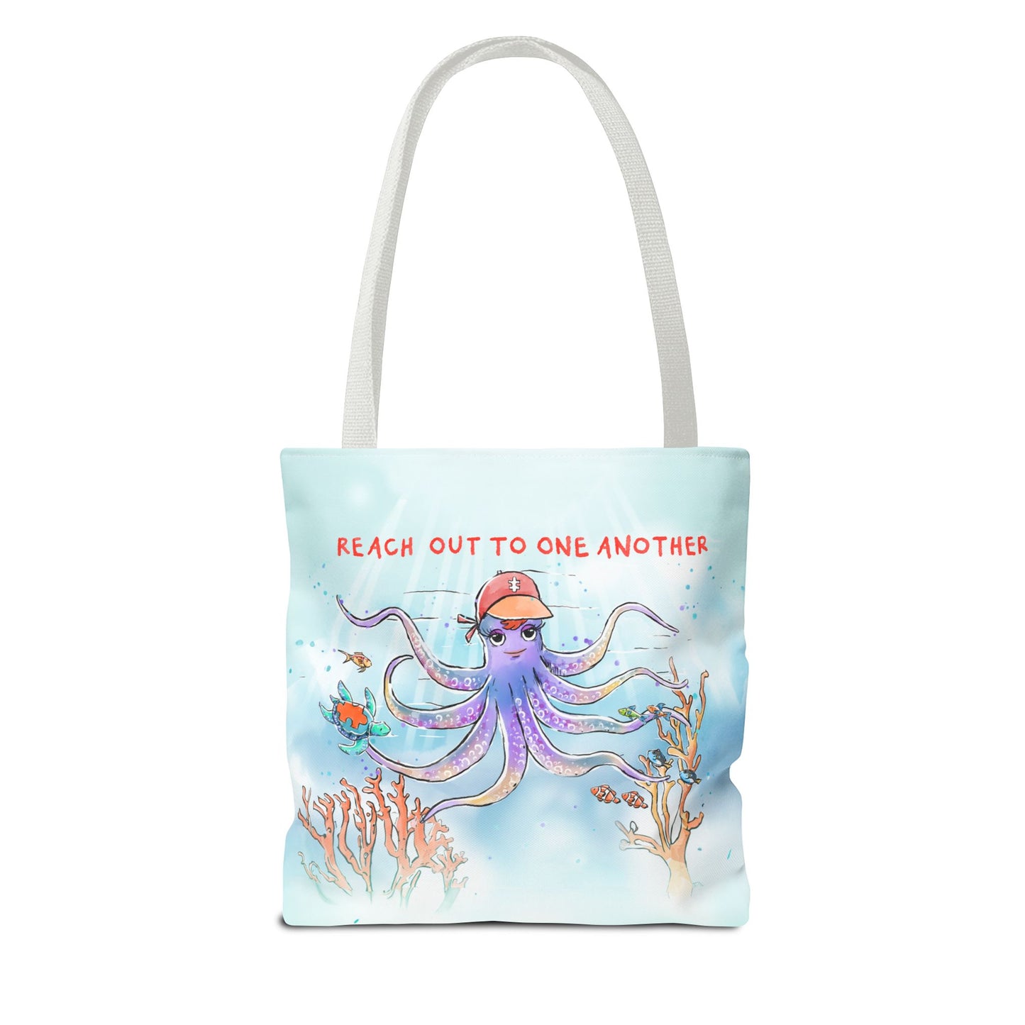 REACH OUT TO ONE ANOTHER - TOTE BAG