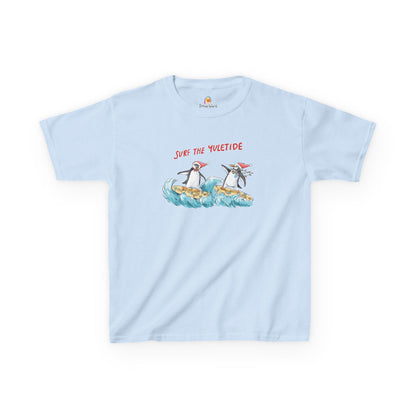 SURF THE YULETIDE - HOLIDAY KID'S SHIRT