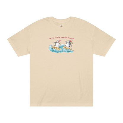 SURF THE YULETIDE FOR AUTISM AWARENESS - UNISEX TEE - Iona's World