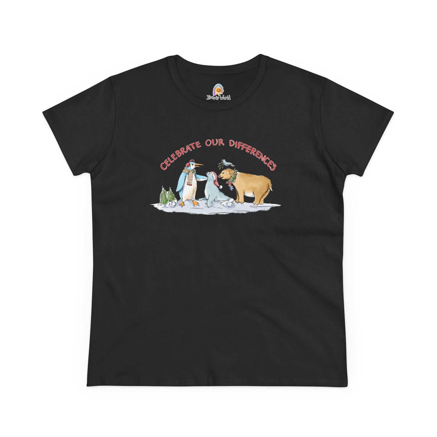 CELEBRATE OUR DIFFERENCES - HOLIDAY WOMEN'S SHIRT