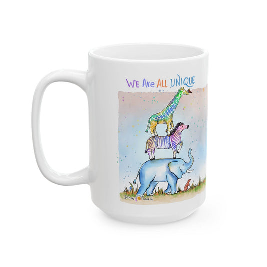 WE ARE ALL UNIQUE - INSPIRATIONAL MUG - Iona's World