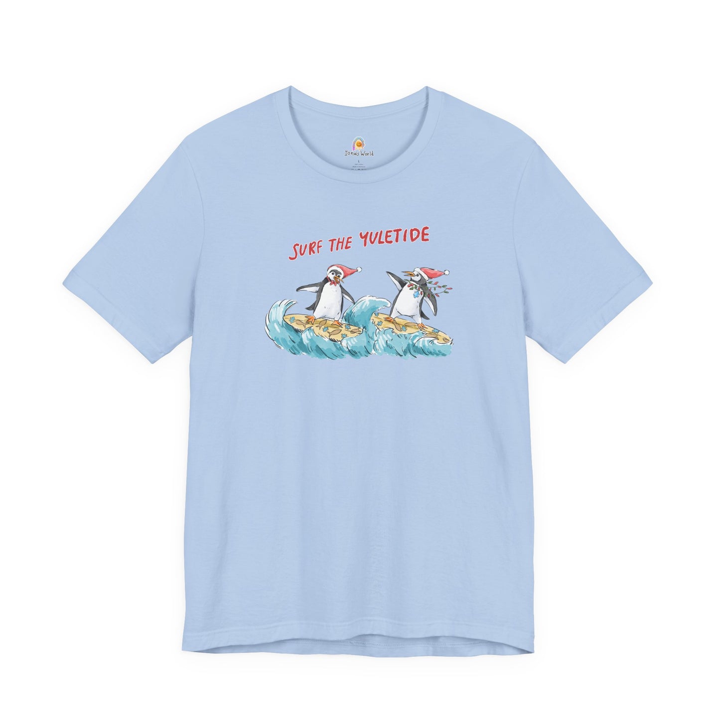 SURF THE YULETIDE - HOLIDAY UNISEX TEE
