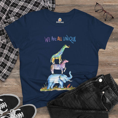 WE ARE ALL UNIQUE - WOMEN'S SHIRT - Iona's World