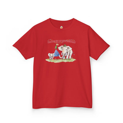 TOGETHER WE CAN MOVE MOUNTAINS - HOLIDAY KID'S SHIRT