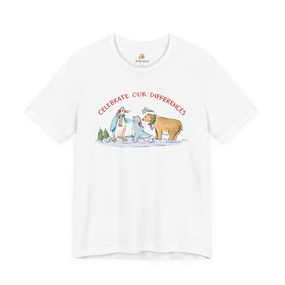 CELEBRATE OUR DIFFERENCES - HOLIDAY UNISEX TEE