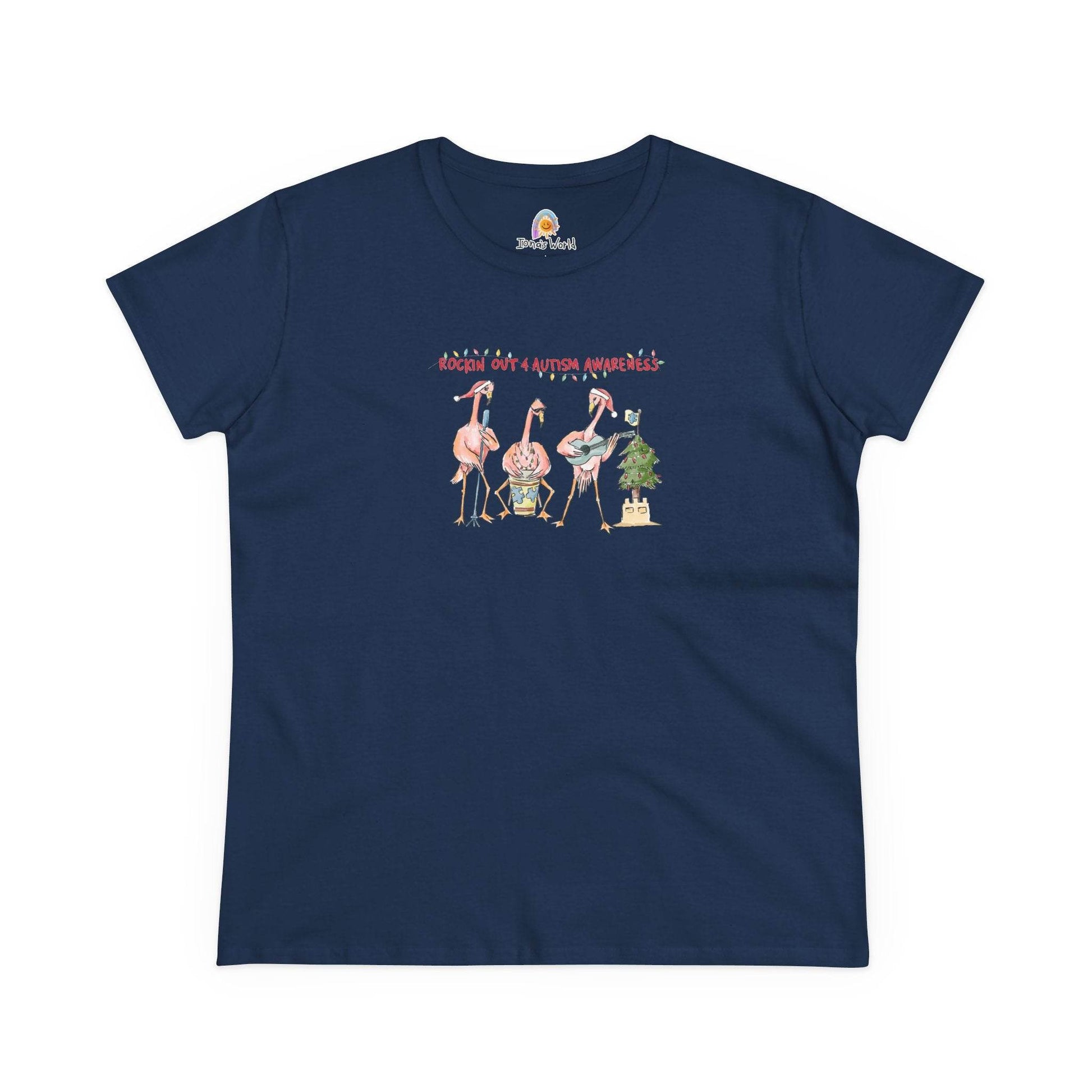 ROCKIN' OUT 4 AUTISM AWARENESS HOLIDAY - WOMEN'S SHIRT - Iona's World