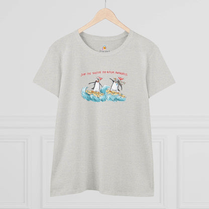 SURF THE YULETIDE FOR AUTISM AWARENESS - WOMEN'S SHIRT - Iona's World