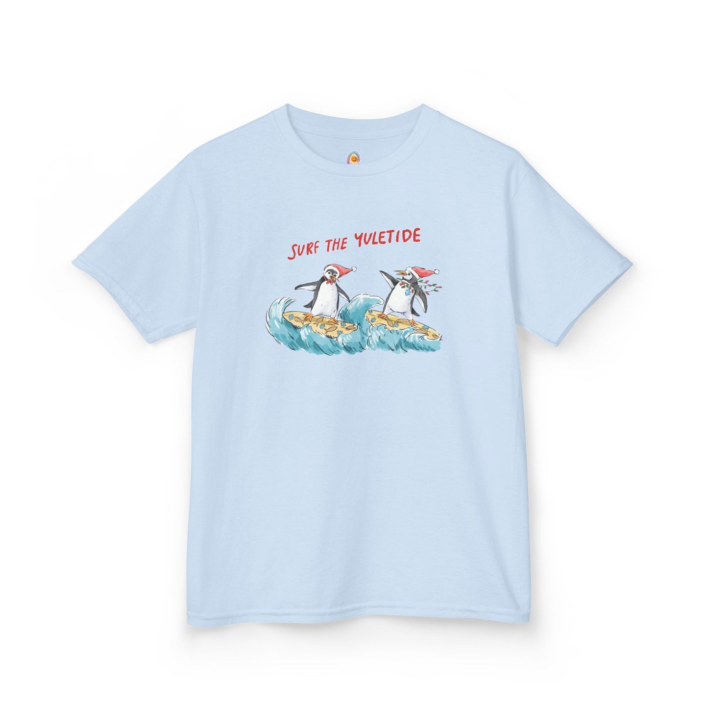 SURF THE YULETIDE - HOLIDAY KID'S SHIRT