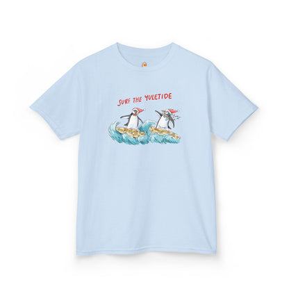 SURF THE YULETIDE - HOLIDAY KID'S SHIRT