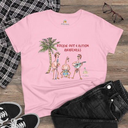ROCKIN' OUT 4 AUTISM AWARENESS - WOMEN'S SHIRT - Iona's World