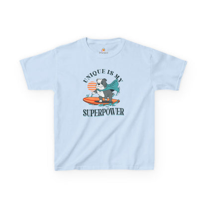 UNIQUE IS MY SUPERPOWER DOG - KID'S SHIRT