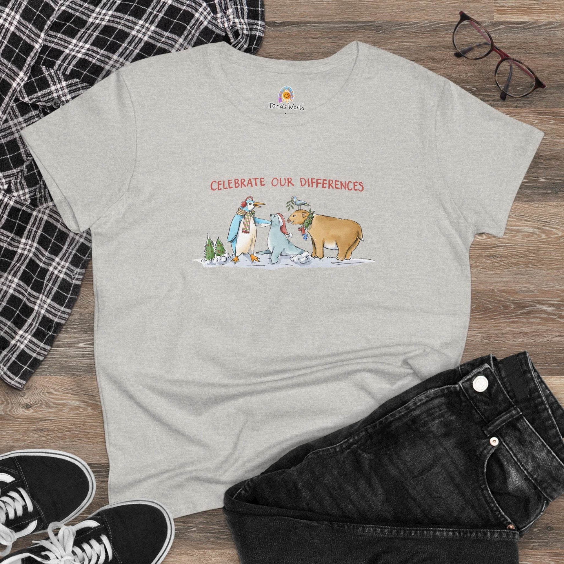 CELEBRATE OUR DIFFERENCES - WOMEN'S SHIRT - Iona's World