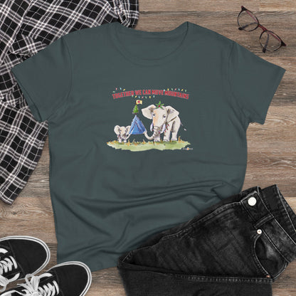 TOGETHER WE CAN MOVE MOUNTAINS - HOLIDAY WOMEN'S SHIRT