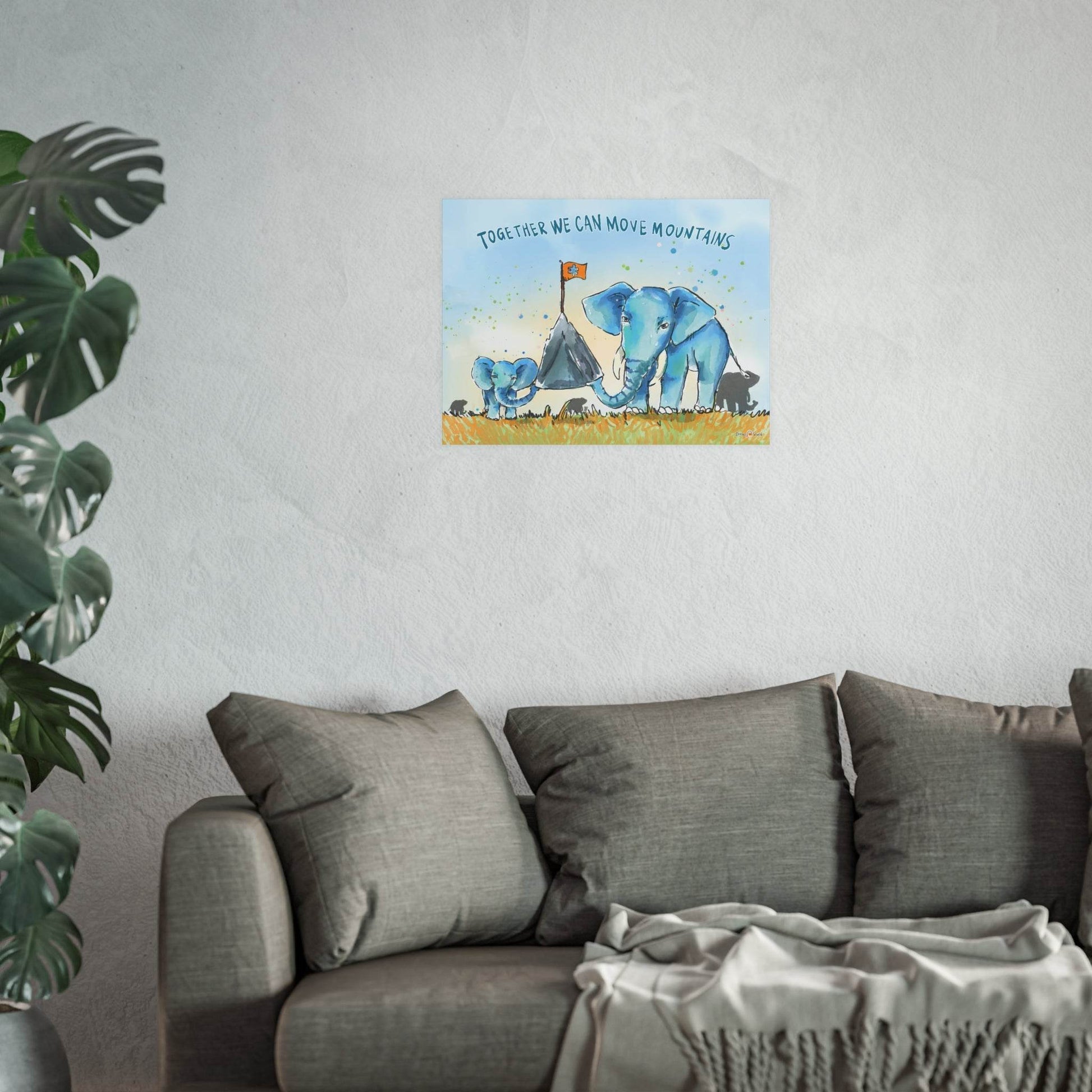 TOGETHER WE CAN MOVE MOUNTAINS | POSTER - Iona's World