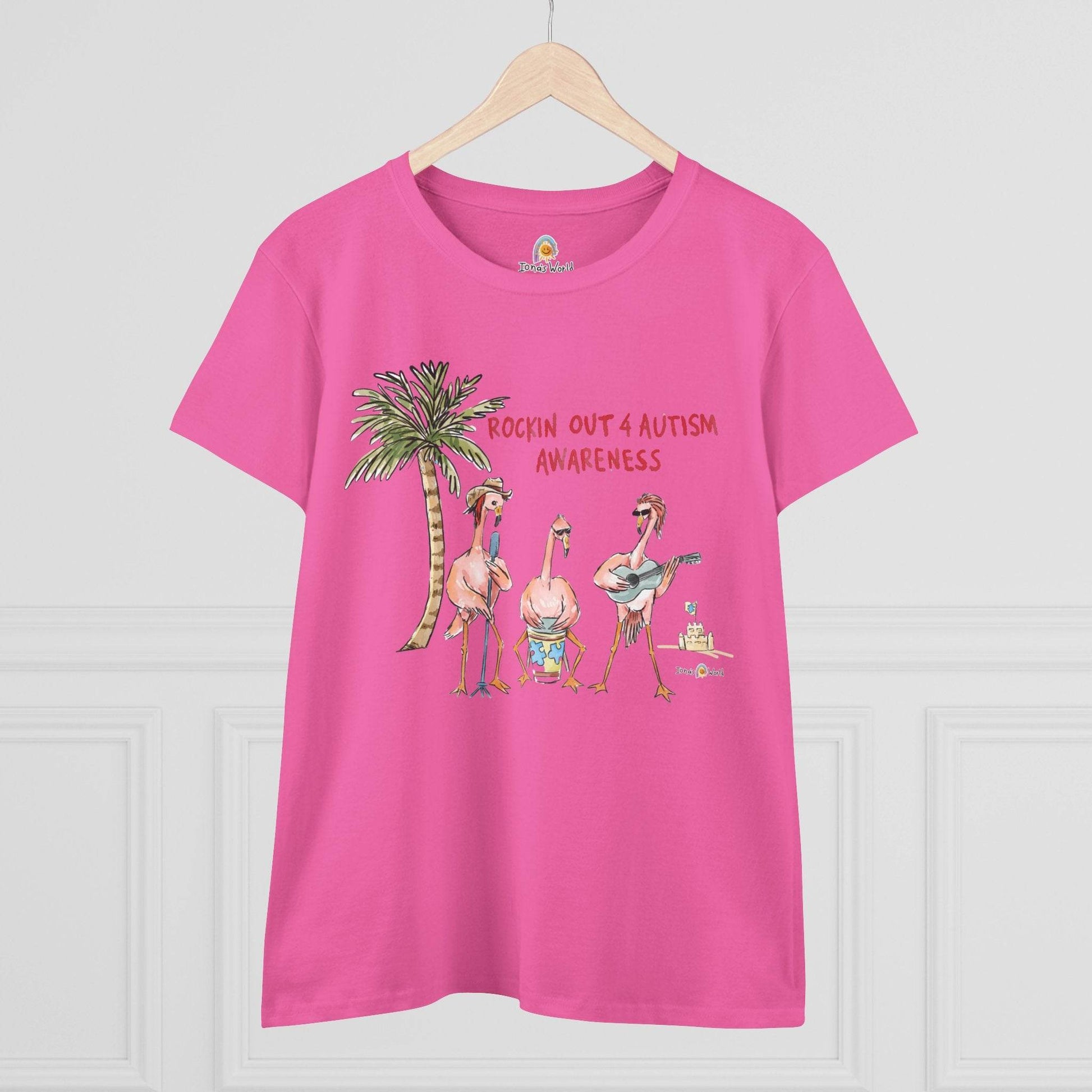 ROCKIN' OUT 4 AUTISM AWARENESS - WOMEN'S SHIRT - Iona's World