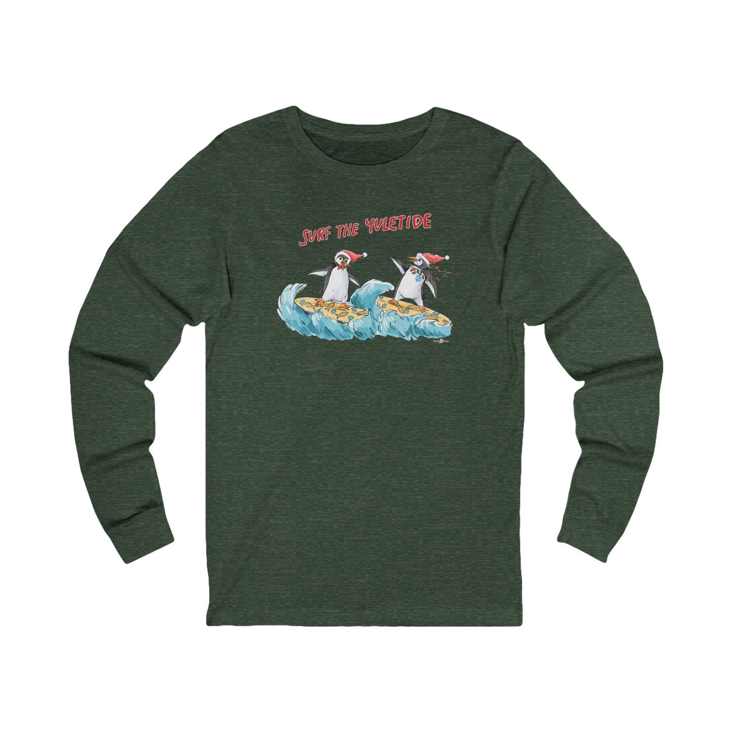 SURF THE YULETIDE - HOLIDAY LONG SLEEVE