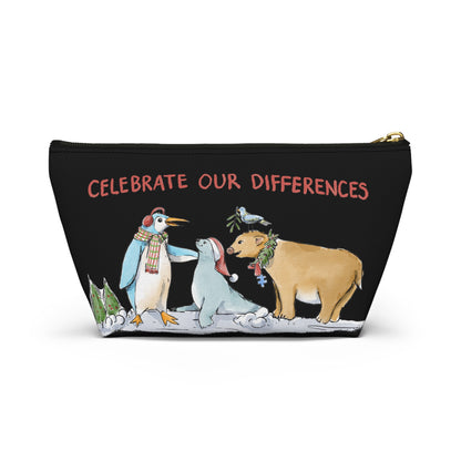 CELEBRATE OUR DIFFERENCES - ACCESSORY POUCH (BLACK)