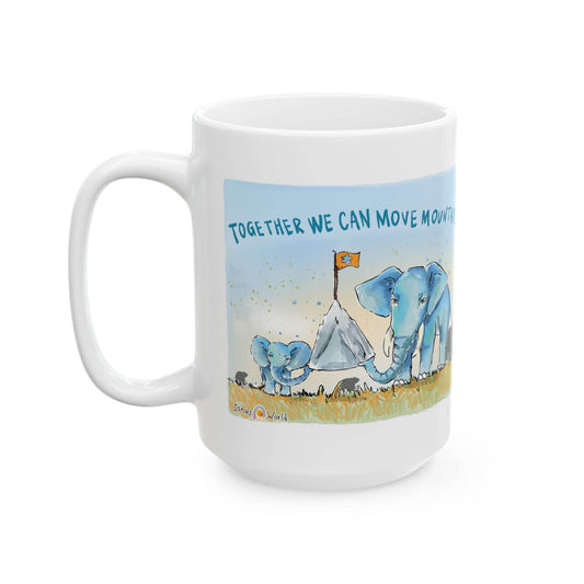 TOGETHER WE CAN MOVE MOUNTAINS - INSPIRATIONAL MUG - Iona's World