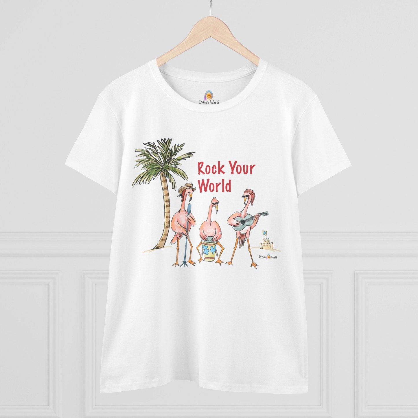 ROCK YOUR WORLD - WOMEN'S SHIRT - Iona's World