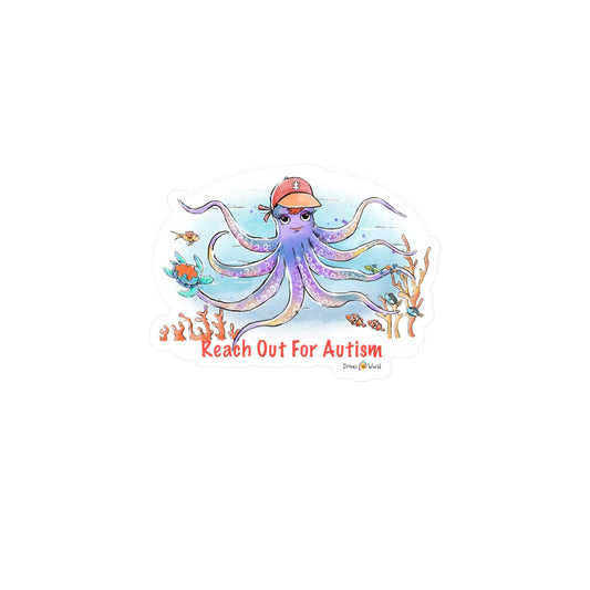 REACH OUT FOR AUTISM - DECAL - Iona's World
