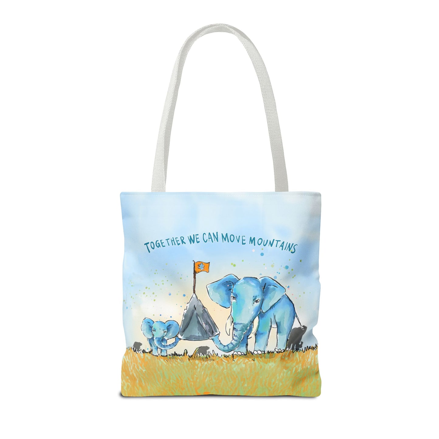 TOGETHER WE CAN MOVE MOUNTAINS - TOTE BAG