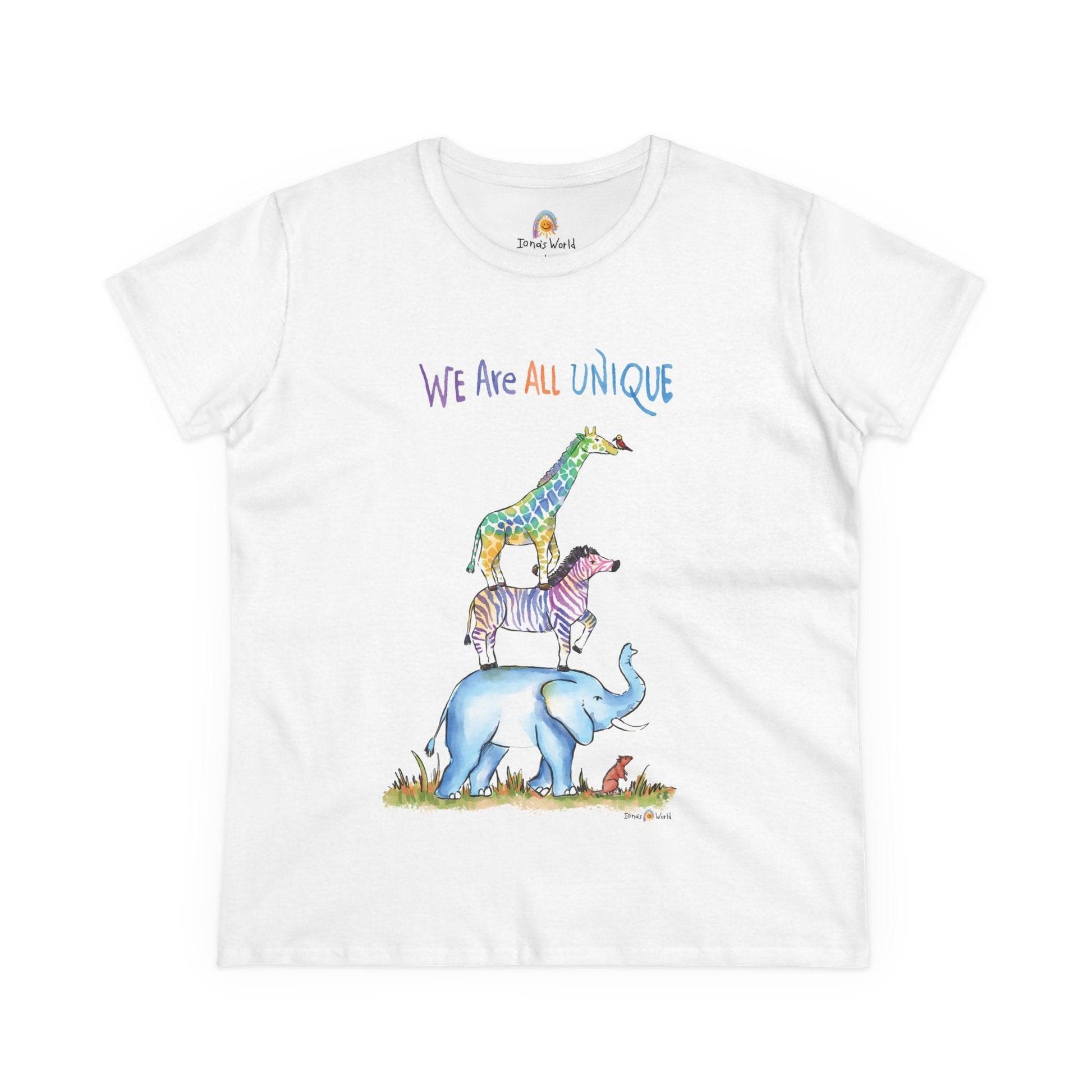 WE ARE ALL UNIQUE - WOMEN'S SHIRT - Iona's World