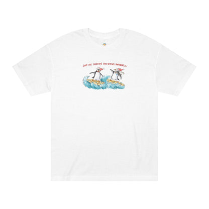 SURF THE YULETIDE FOR AUTISM AWARENESS - UNISEX TEE - Iona's World