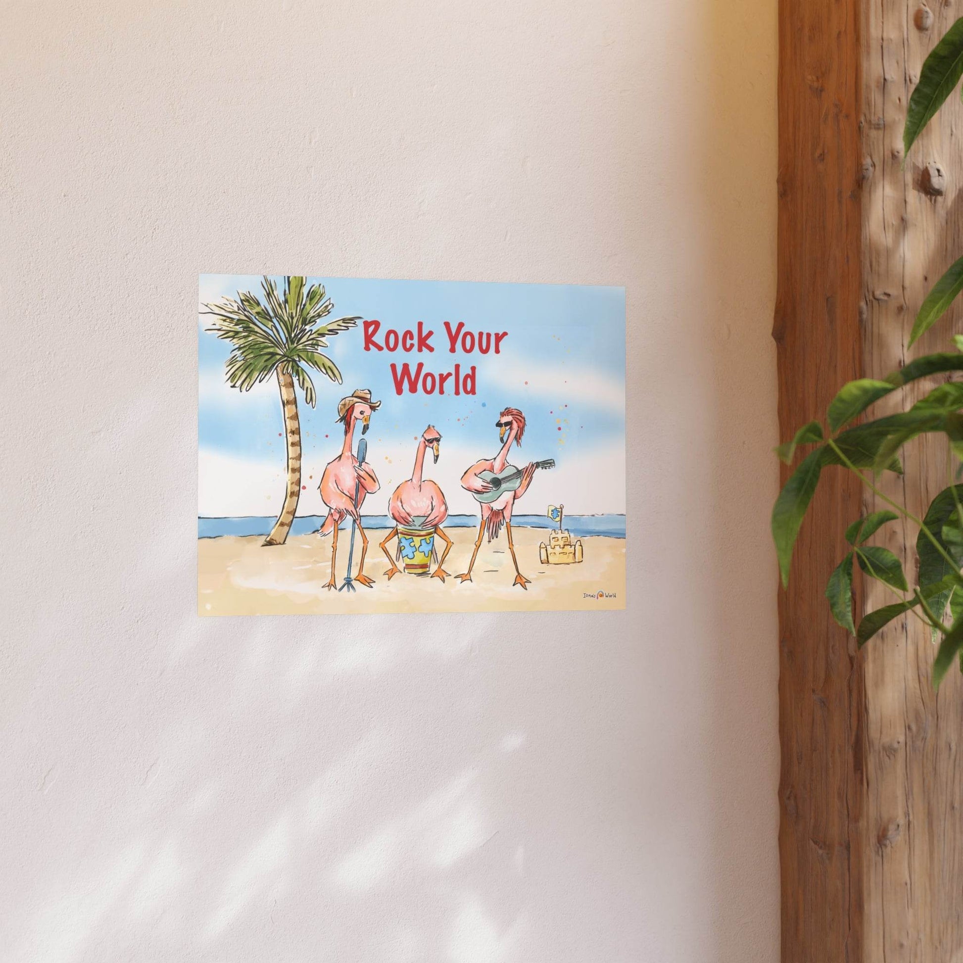 ROCK YOUR WORLD | POSTER - Iona's World