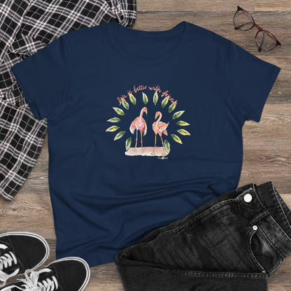 LIFE IS BETTER WITH FRIENDS - WOMEN'S SHIRT