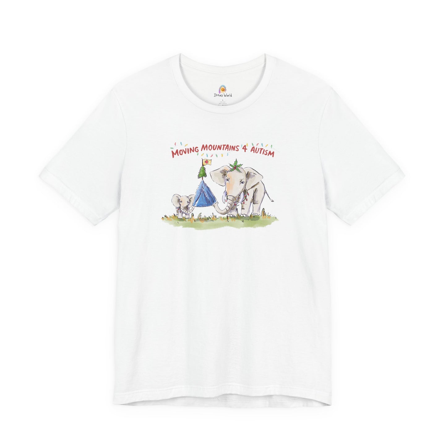 MOVING MOUNTAINS 4 AUTISM AWARENESS - HOLIDAY UNISEX TEE