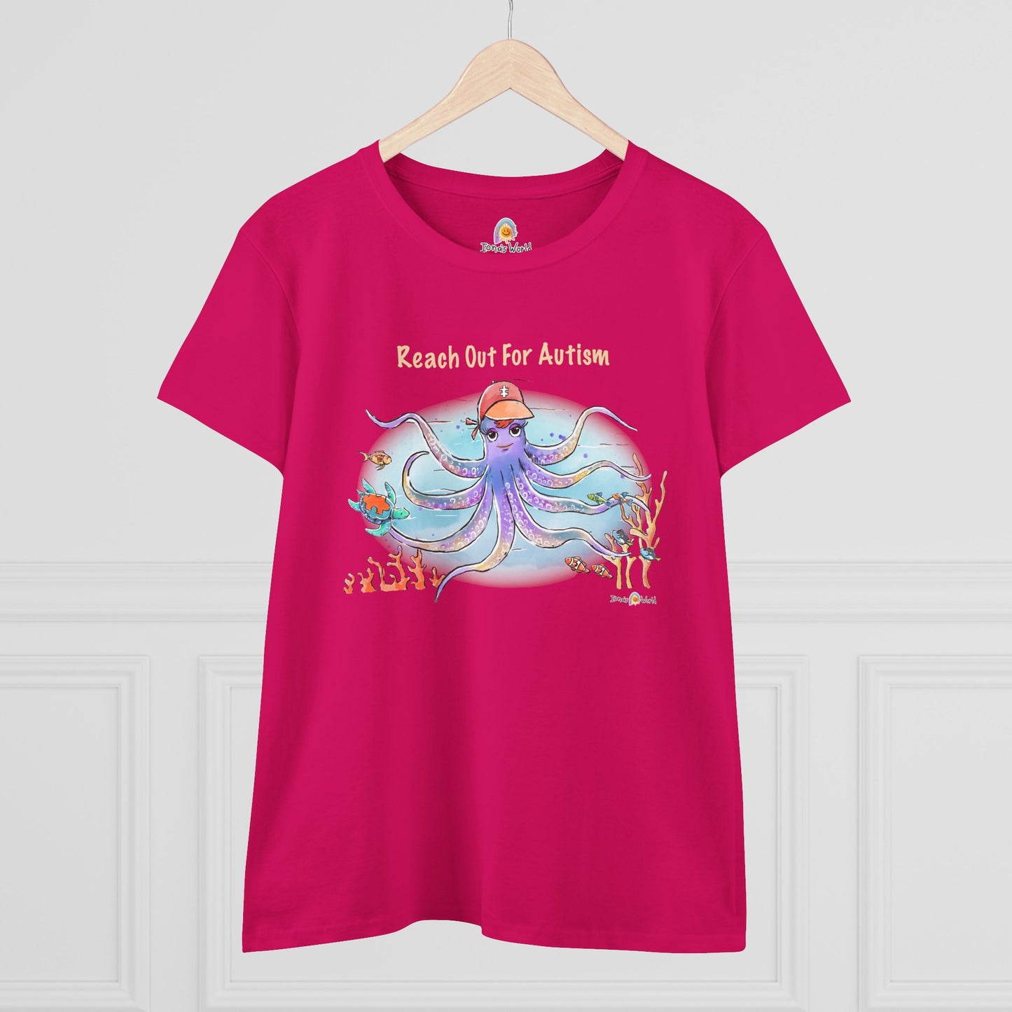 REACH OUT FOR AUTISM - WOMEN'S SHIRT