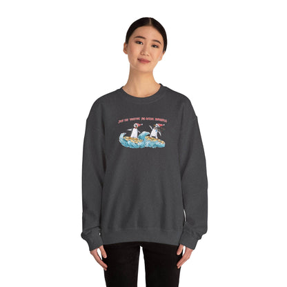 SURF THE YULETIDE FOR AUTISM AWARENESS - SWEATSHIRT - Iona's World