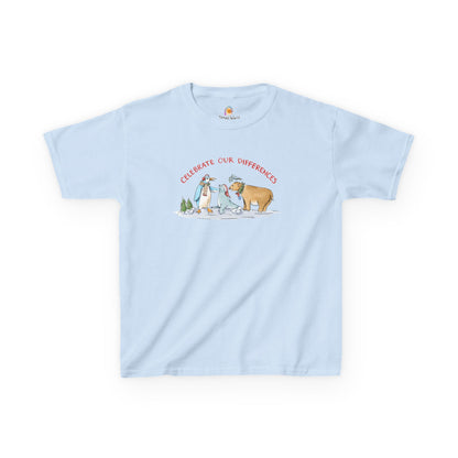 CELEBRATE OUR DIFFERENCES - HOLIDAY KID'S SHIRT