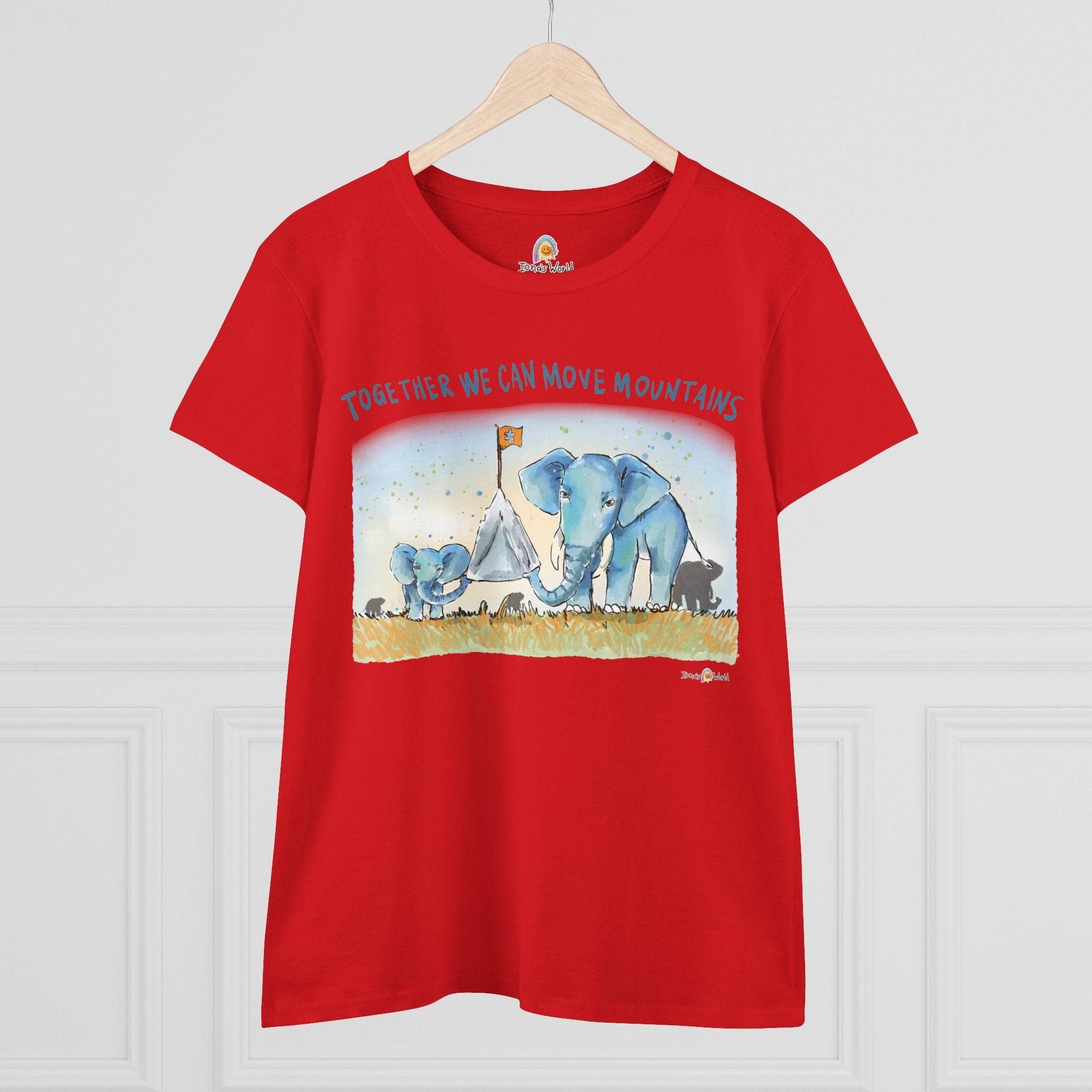 TOGETHER WE CAN MOVE MOUNTAINS - WOMEN'S SHIRT - Iona's World