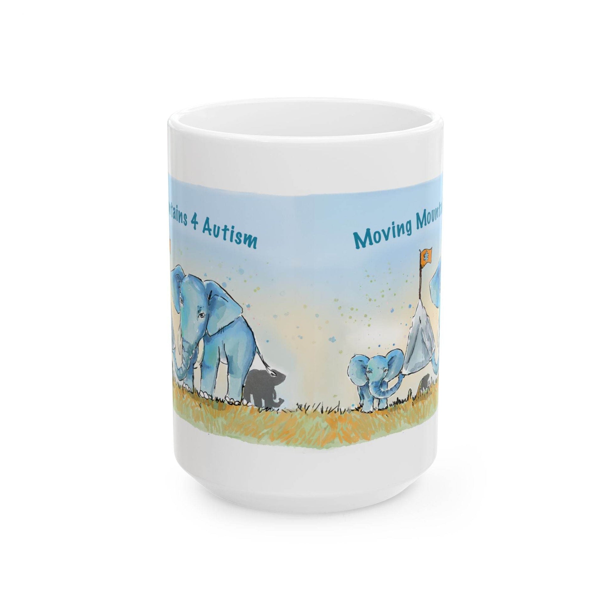 MOVING MOUNTAINS 4 AUTISM - INSPIRATIONAL MUG - Iona's World