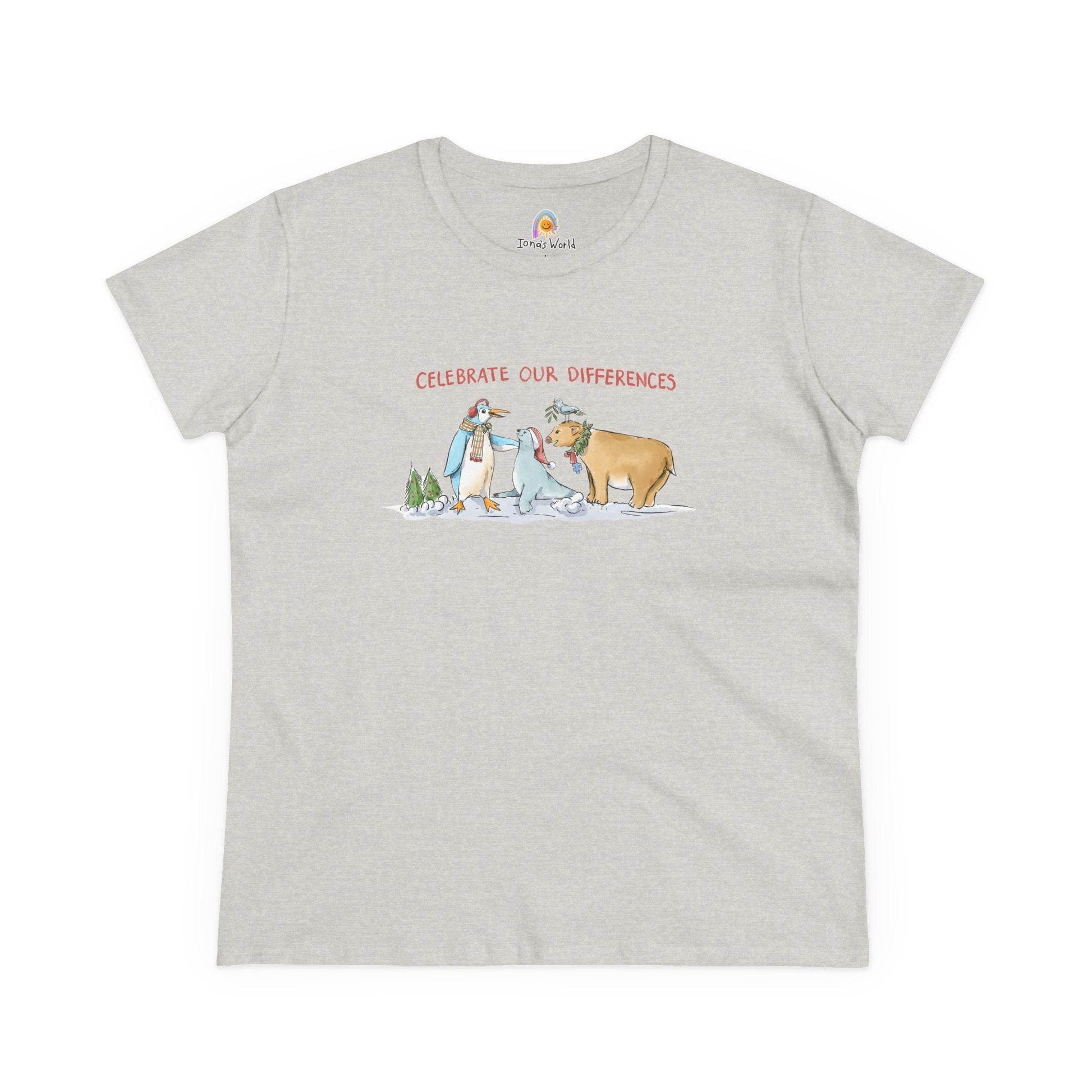 CELEBRATE OUR DIFFERENCES - WOMEN'S SHIRT - Iona's World