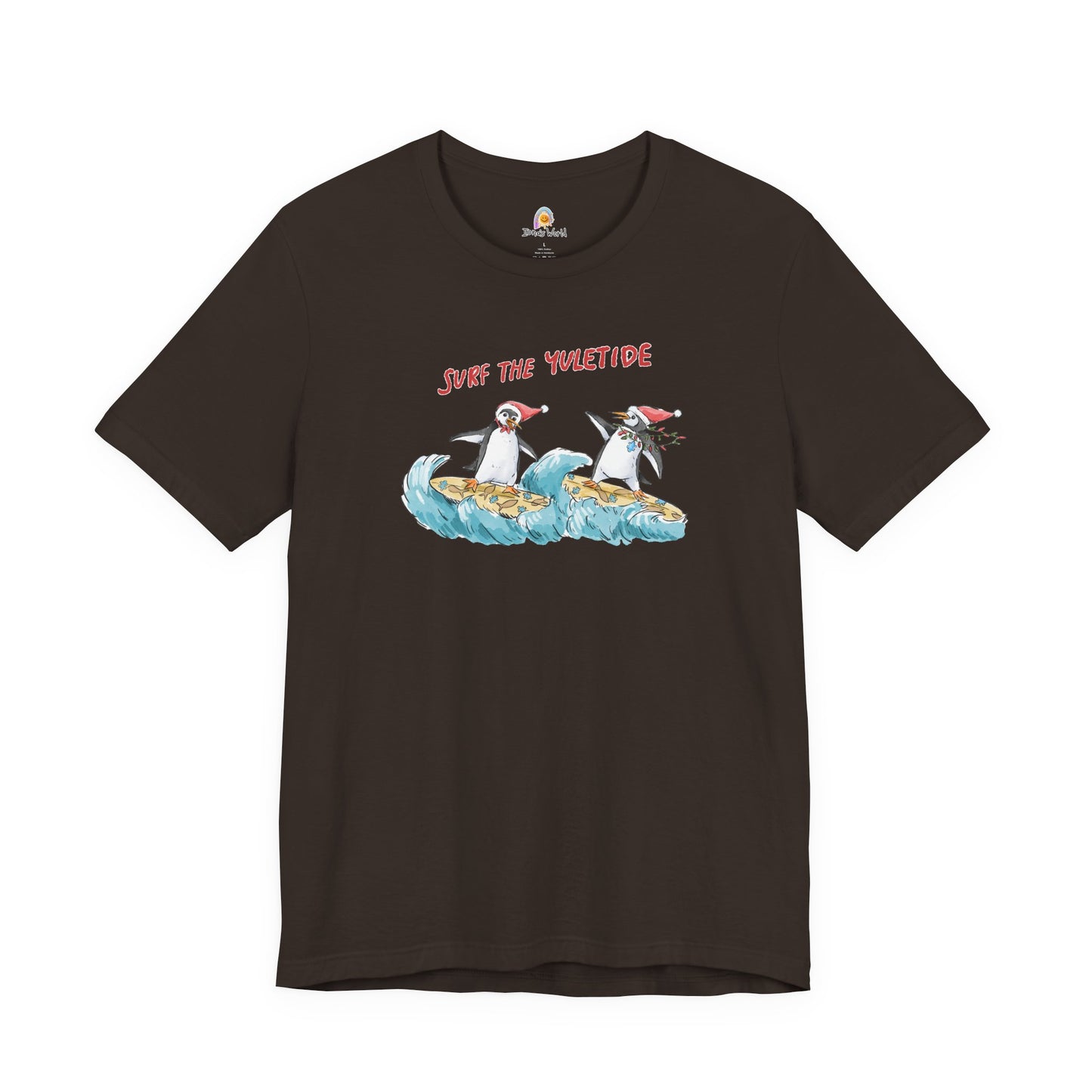 SURF THE YULETIDE - HOLIDAY UNISEX TEE