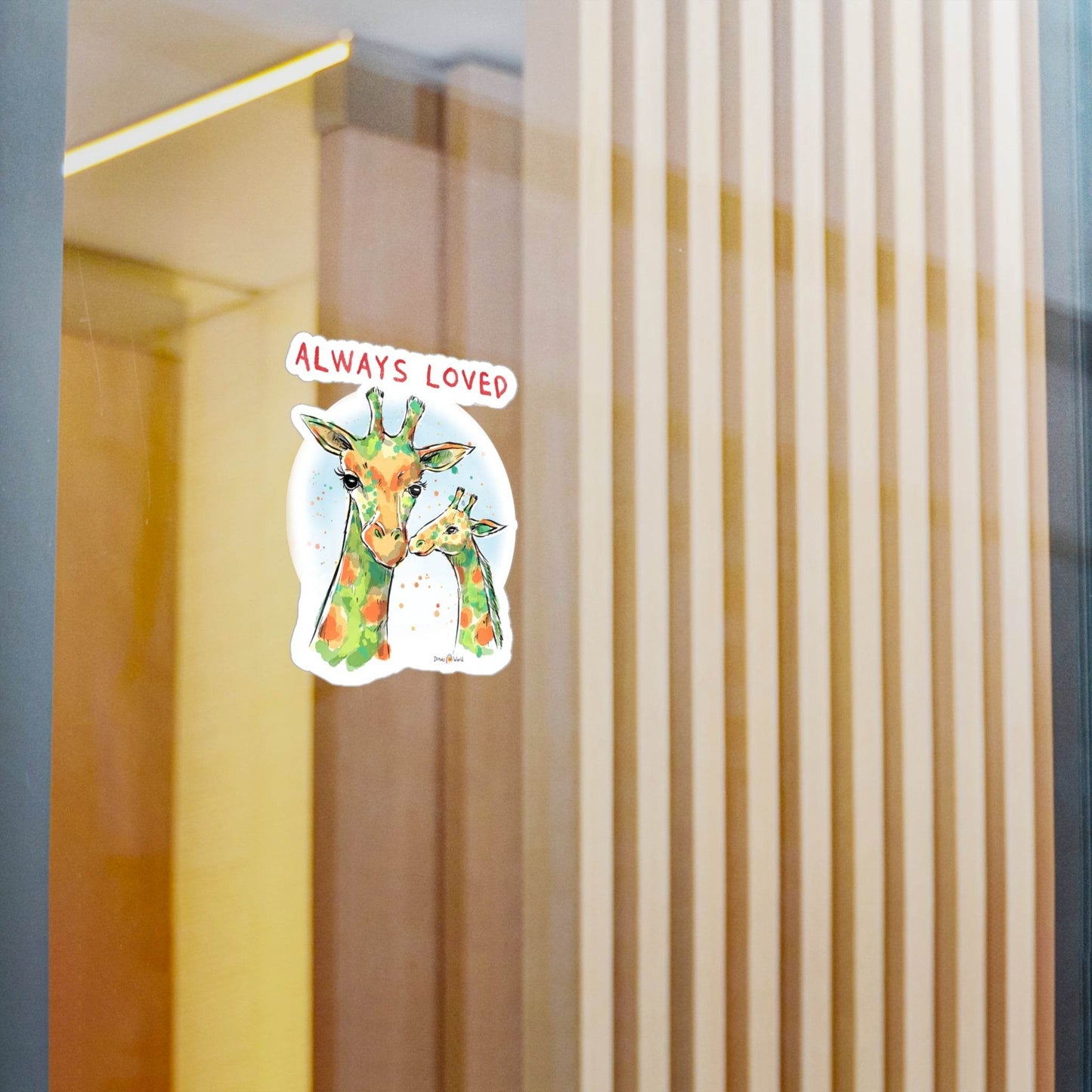 ALWAYS LOVED - DECAL - Iona's World