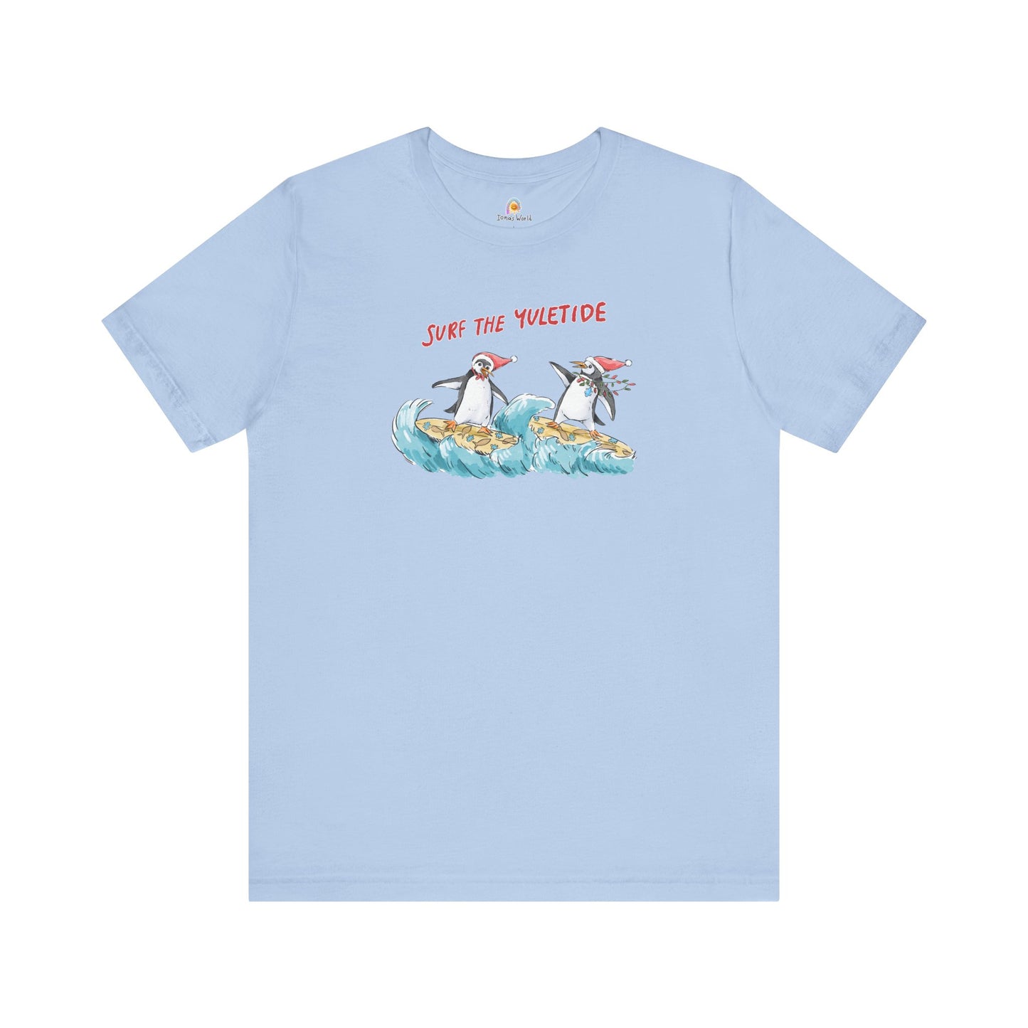 SURF THE YULETIDE - HOLIDAY UNISEX TEE